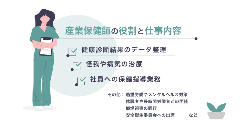 産業保健師の役割と仕事内容